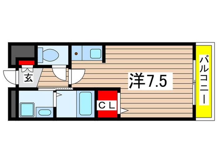 間取り図 ラッキ－ベル鈴幸Ｂ