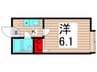 スカイハイツ北綾瀬Ａ 1Kの間取り