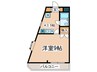 ファミリーナ　タマⅢ 1Kの間取り