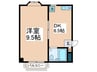 ファミリーナ　タマⅢ 1DKの間取り