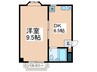 ファミリーナ　タマⅢ 1DKの間取り