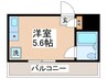 ファミリーナ　タマⅢ 1Rの間取り