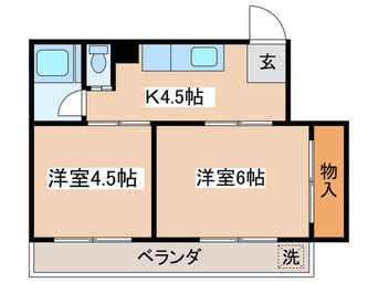 間取図 ハイム田中