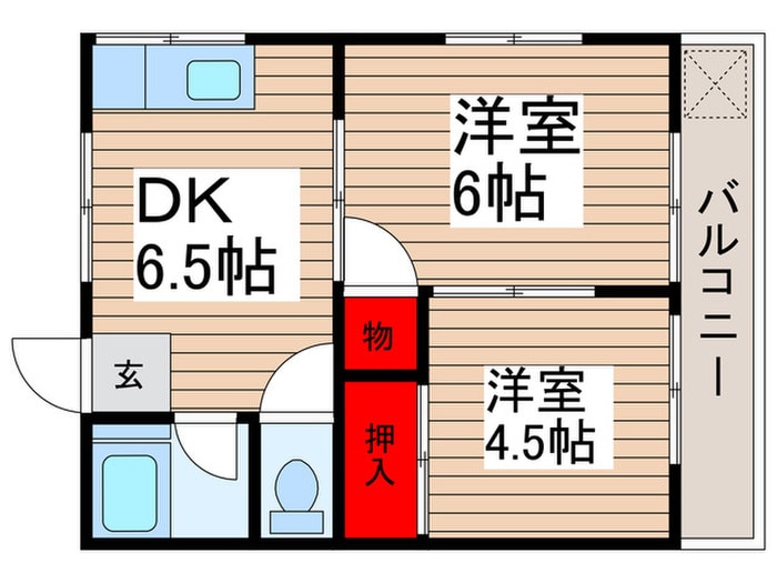 間取り図 ステーション・ハイツ