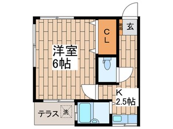 間取図 サシダサンハイツ