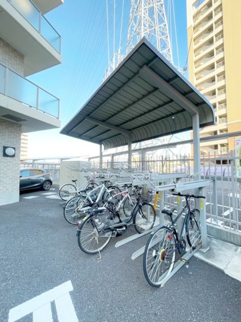 駐輪場 プルメリア北戸田