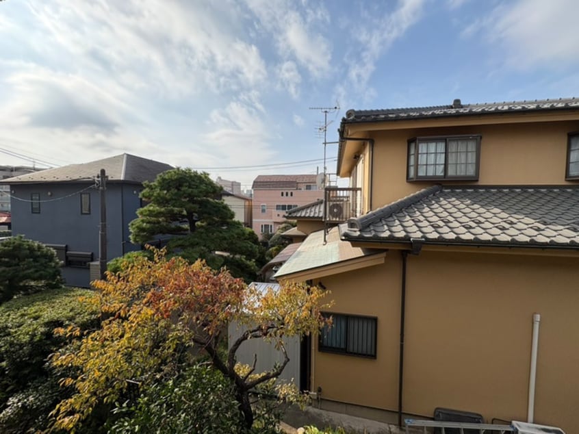 室内からの展望 コ－ポ卯月