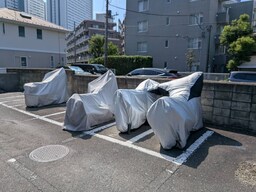 バイク置き場