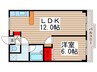 メゾンパ－クサイド（２号） 1LDKの間取り