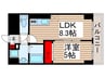 Ｐｉｎｅ　Ｗｅｌｌｓ 1LDKの間取り
