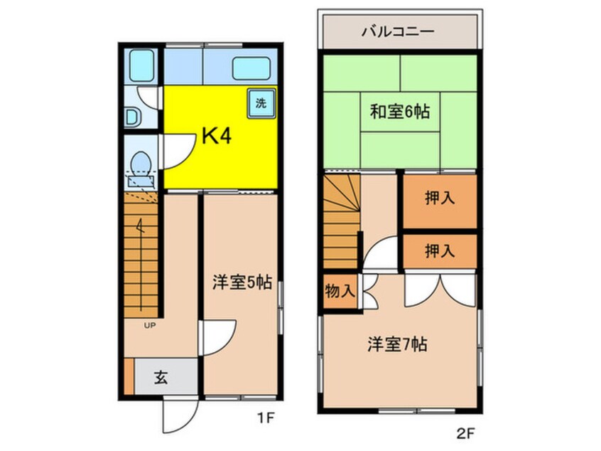 間取図 上大崎ハウス