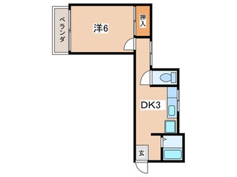 間取図 チェリーヒル石井Ⅱ