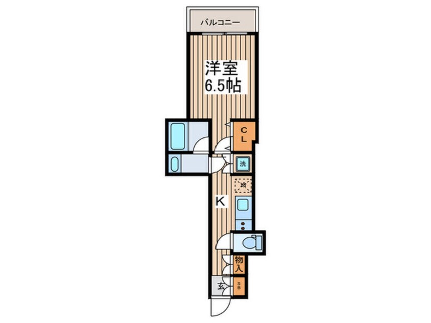 間取図 TRANCIEL小岩（502）