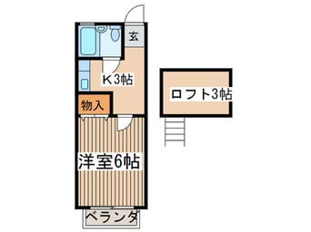 間取図 コ－ポ　マルキ