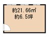 山崎ビル 1Rの間取り