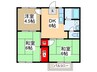 第１はなコ－ポ 3DKの間取り