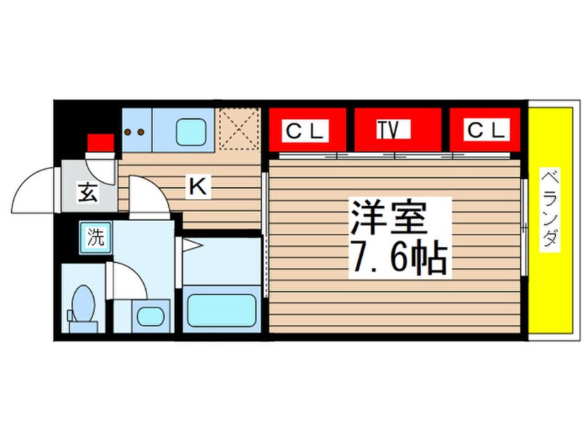 間取図 リブリ・アイリス幕張本郷