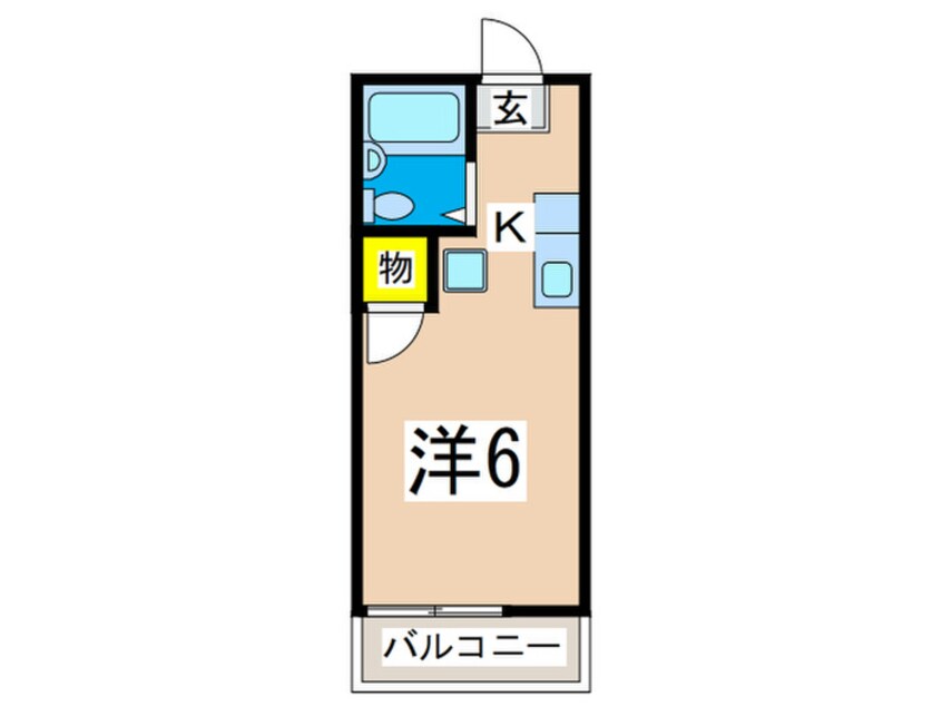 間取図 サンシャイン釜利谷