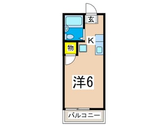 間取図 サンシャイン釜利谷