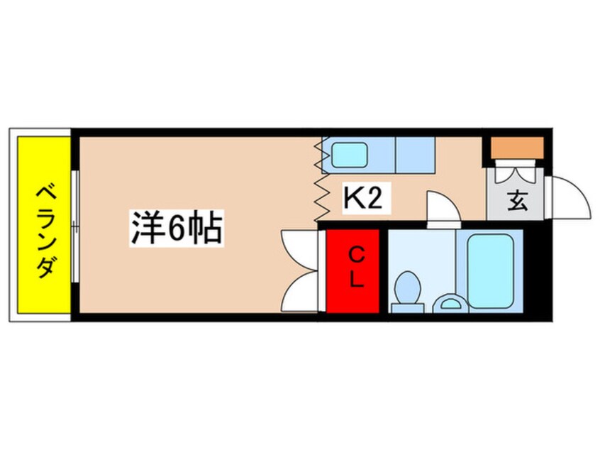 間取図 メゾンオモテ