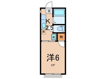 間取図 ローブル洗足池
