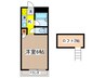 パークヒル 1Kの間取り