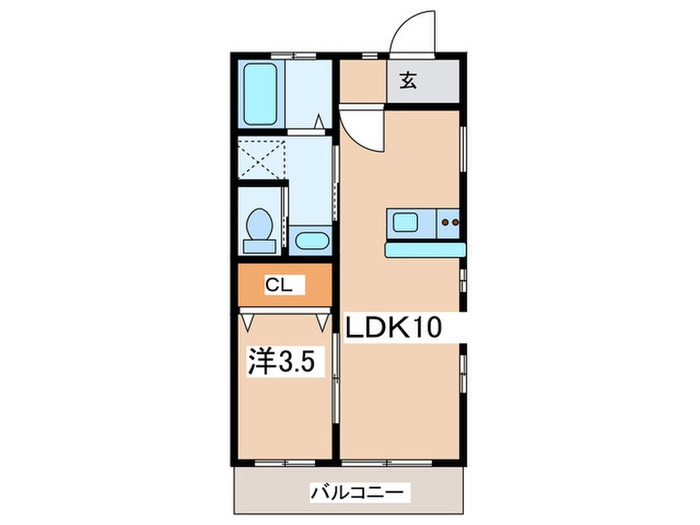 間取り図 ラフール湘南