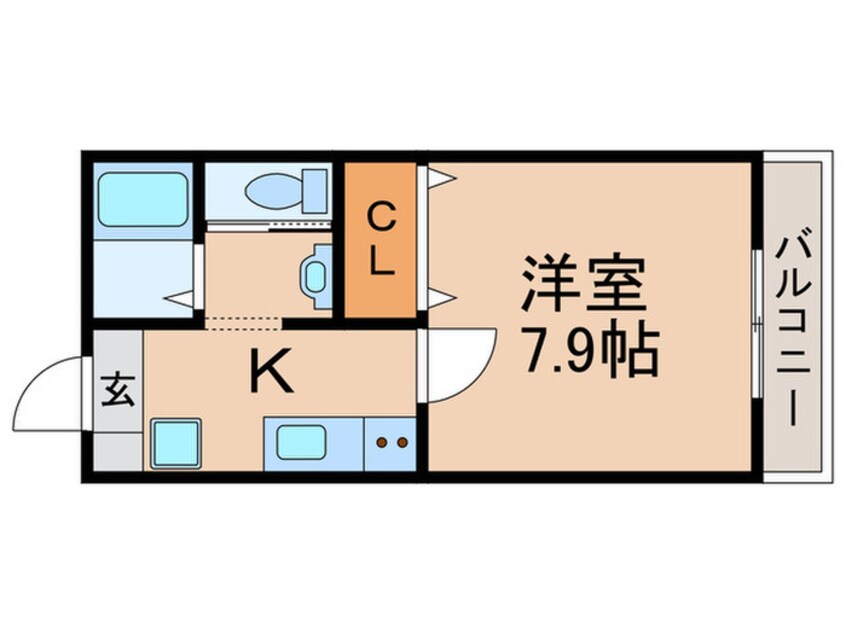 間取図 ヘーベル鷺宮