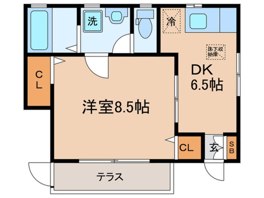 間取図 オヴェスト