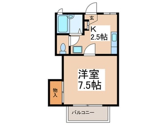 間取図 山崎ハイツ
