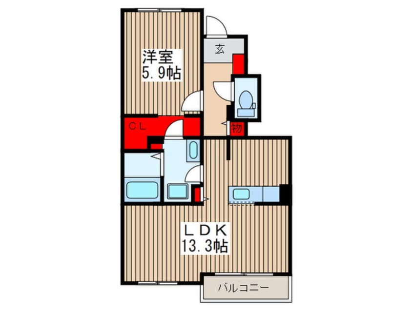 間取図 コトーブリアン