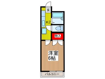 間取図 メゾン白樺