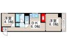 ウツイ商事第一ビル 2DKの間取り