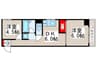 ウツイ商事第一ビル 2DKの間取り