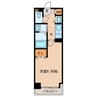 アレグレット千住宿 1Kの間取り