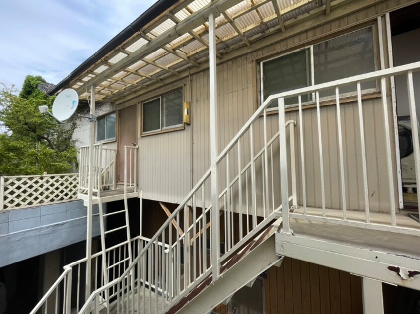 室内からの展望 コーポ石川