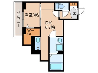 間取図 Aoiパレス溝の口