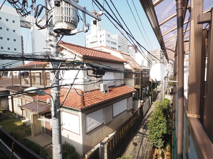 室内からの展望 グリーンハウス