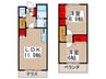 メゾンオリ－ブＡ 2LDKの間取り