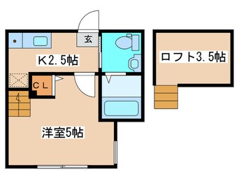 間取図 カンパーナ鶴間