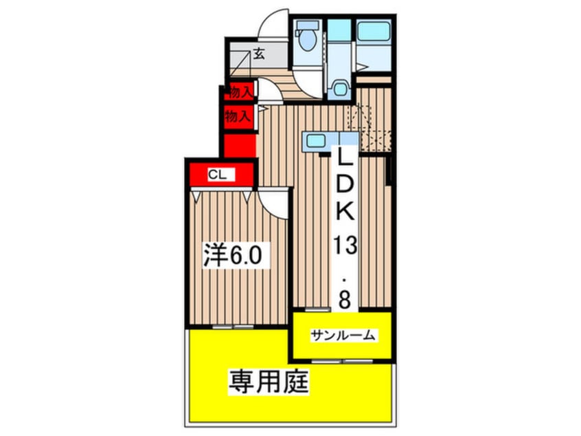 間取図 メゾン　セリーズ