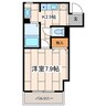 アルカンシェル多摩境 1Kの間取り