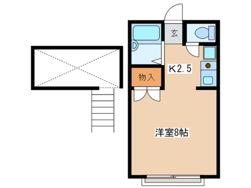 間取図 モ－ルクラシックＡ