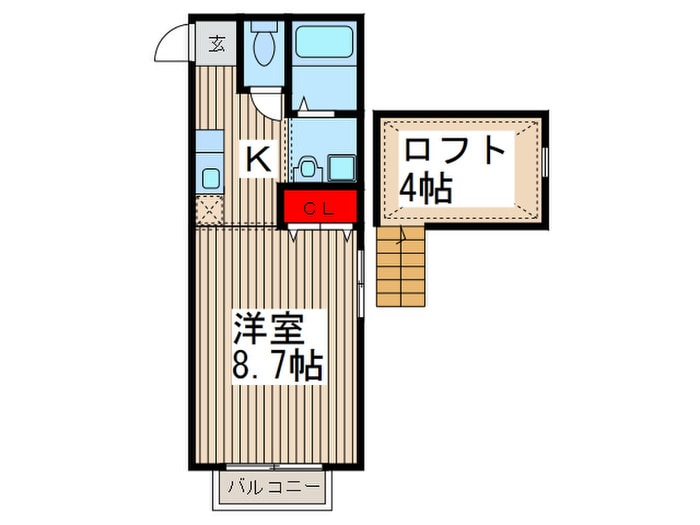 間取り図 パ－ク赤井