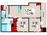 PROTEGO　TOKYO　EAST 2LDKの間取り