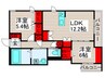 PROTEGO　TOKYO　EAST 2LDKの間取り