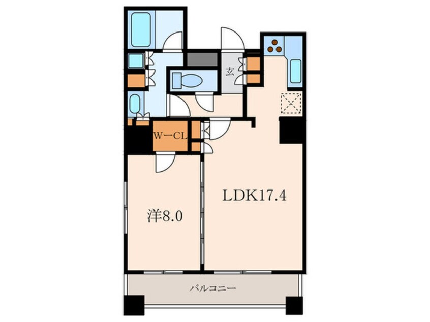 間取図 ホライズンプレイス赤坂