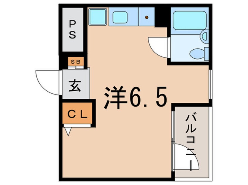 間取図 キャトル池袋