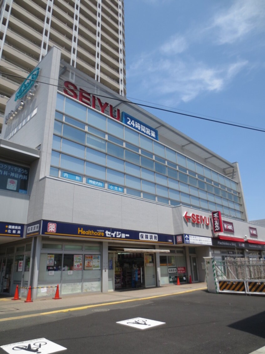 西友(スーパー)まで398m コ－ポめぐみ