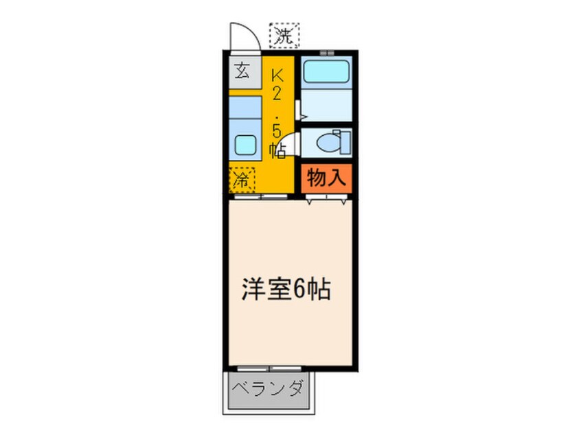 間取図 カ－サエミ－ル